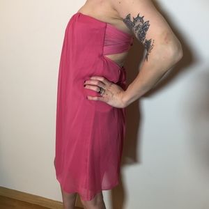 Strapless Bra Back Closure Dress